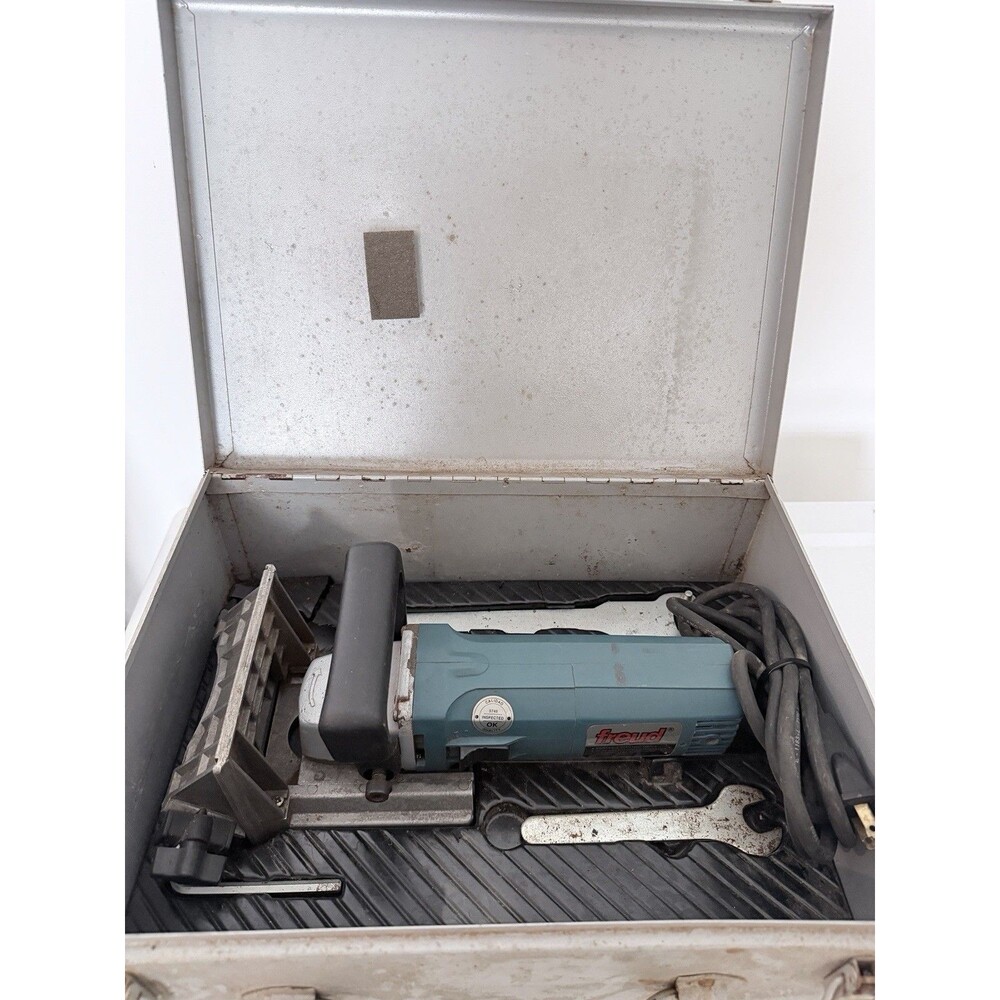 Freud JS 100 Biscuit Joiner 4", 5Amp With Case,tools& extra cutter